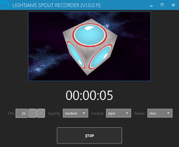 Lightjams Spout Recorder